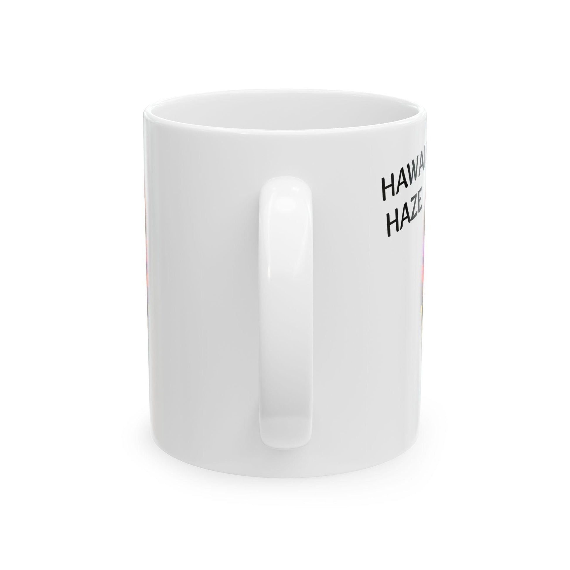 HAWAIIAN HAZE - (11oz) Weed Strain Themed Coffee Mugs - Perfect Gift for Stoners, Weed Mug for Cannabis Decor; Funny 420 Wake & Bake Mug