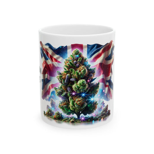 LONDON PURPS - (11oz) Weed Strain Themed Coffee Mugs - Perfect Gift for Stoners, Weed Mug for Cannabis Decor; Funny 420 Wake & Bake Mug
