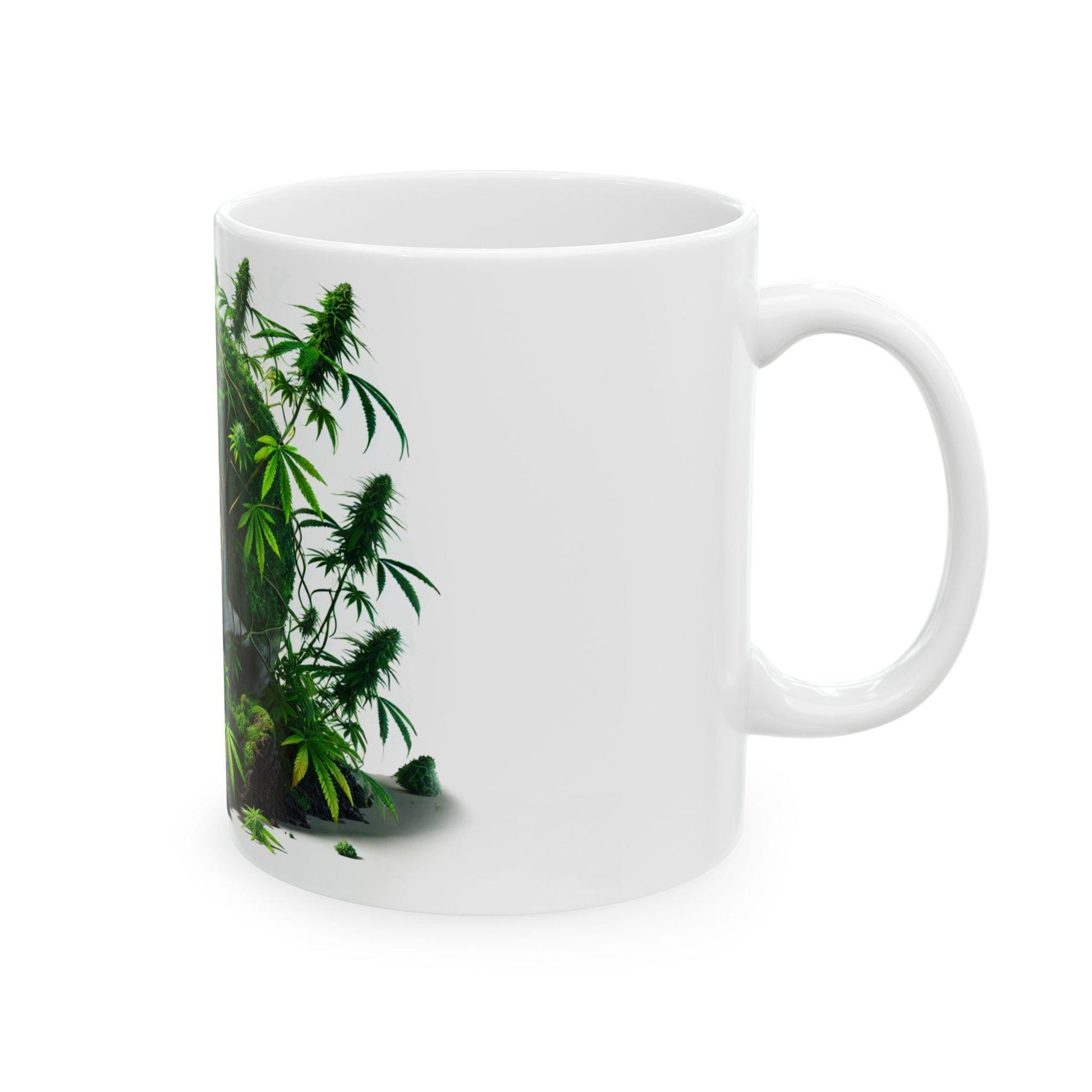SKULLCAP - (11oz) Weed Strain Themed Coffee Mugs - Perfect Gift for Stoners, Weed Mug for Cannabis Decor; Funny 420 Wake & Bake Mug