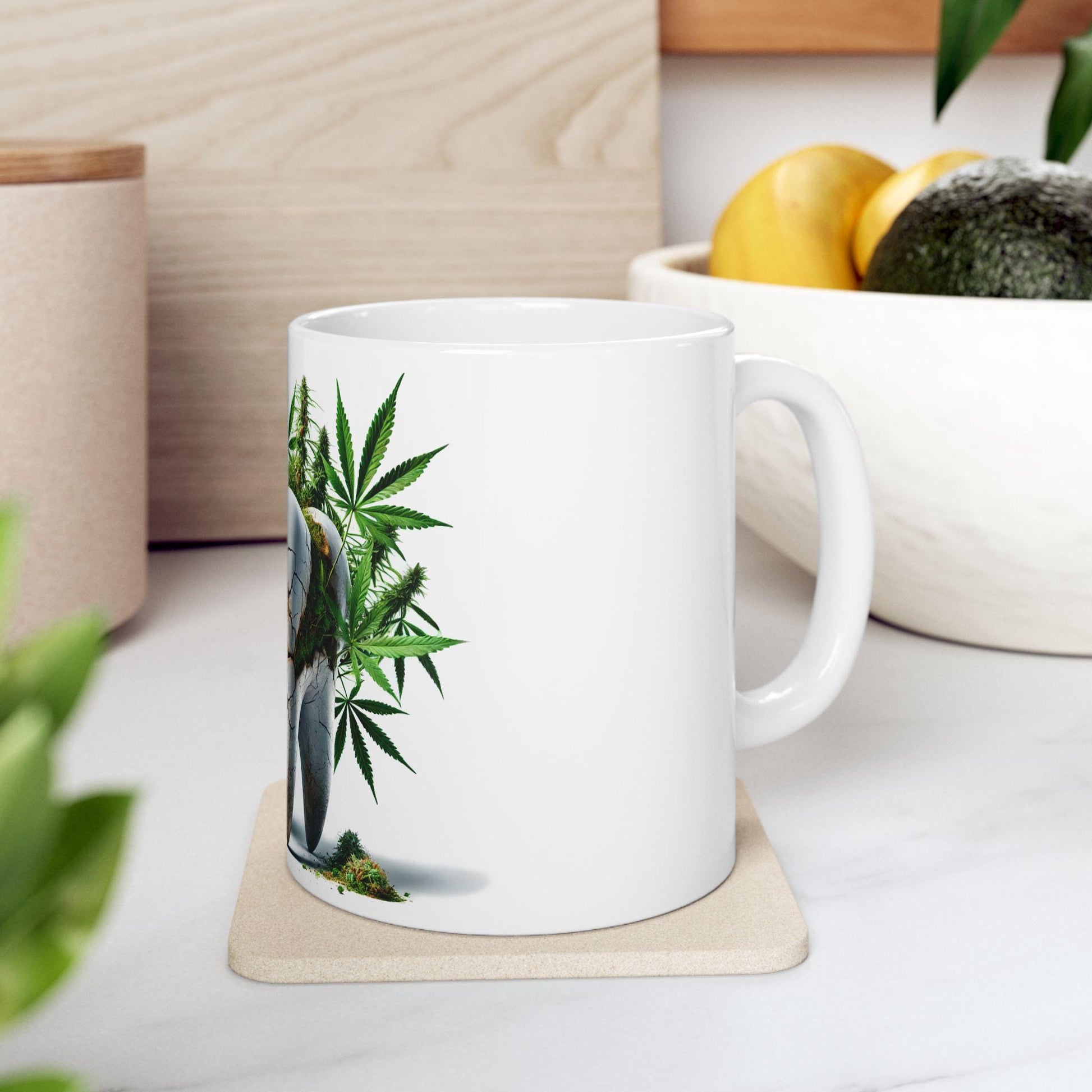 TOOF DECAY - (11oz) Weed Strain Themed Coffee Mugs - Perfect Gift for Stoners, Weed Mug for Cannabis Decor; AK47 420 Wake & Bake Mug