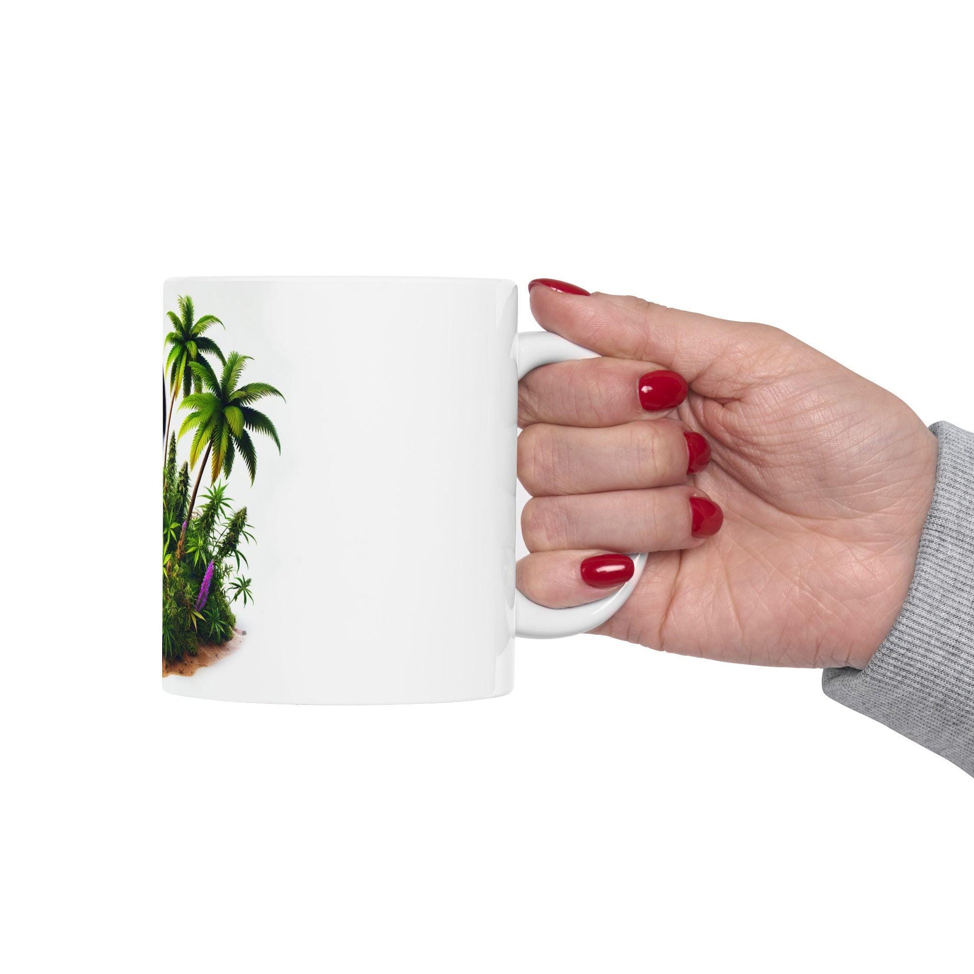 ISLAND SWEET SKUNK - (11oz) Weed Strain Themed Coffee Mugs - Perfect Gift for Stoners, Weed Mug for Cannabis Decor; 420 Wake & Bake Mug
