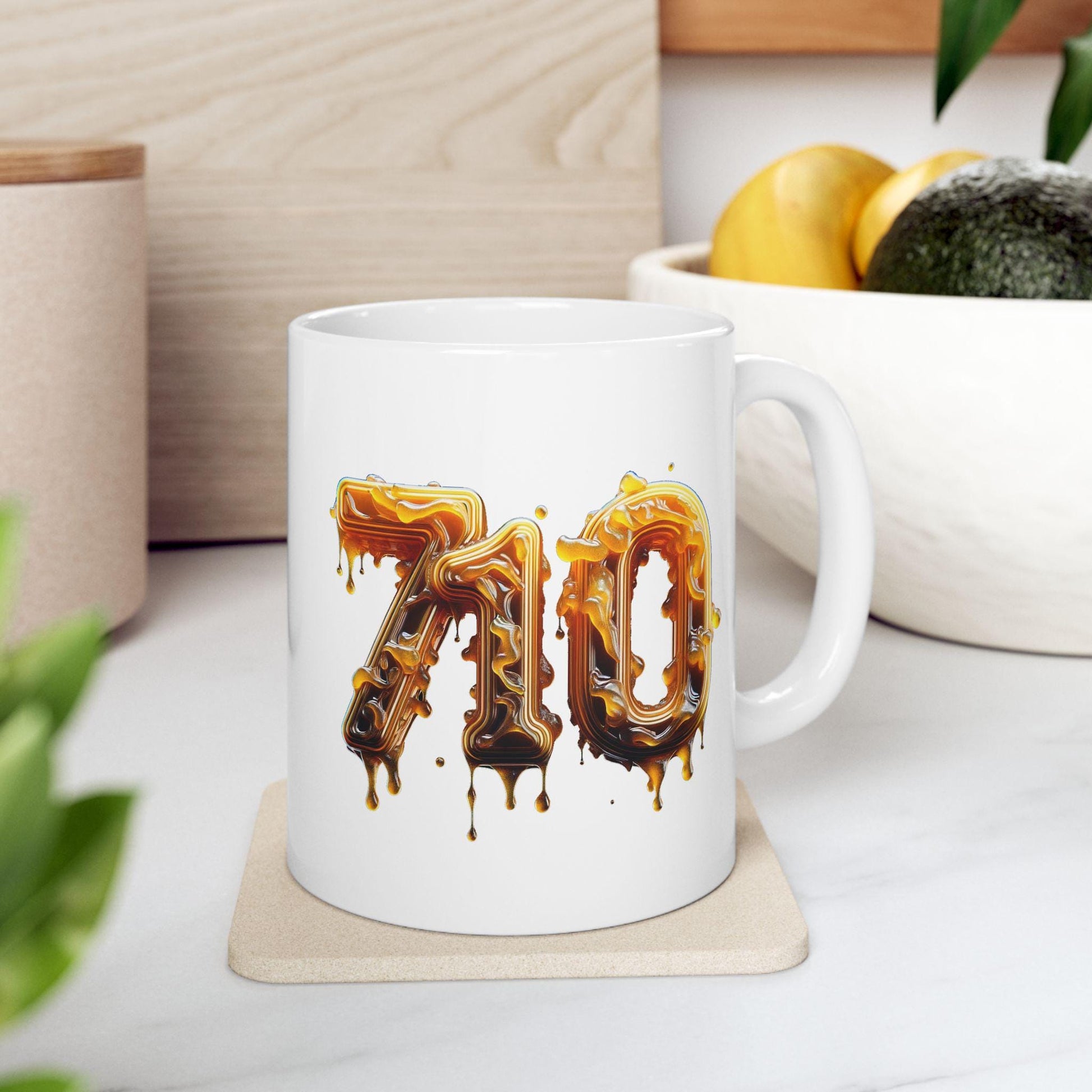 710 - WEED/WAX Themed Coffee Mugs, Marijuana Lovers, Perfect Gift for Smokers, Stoners - Dabs Gifts