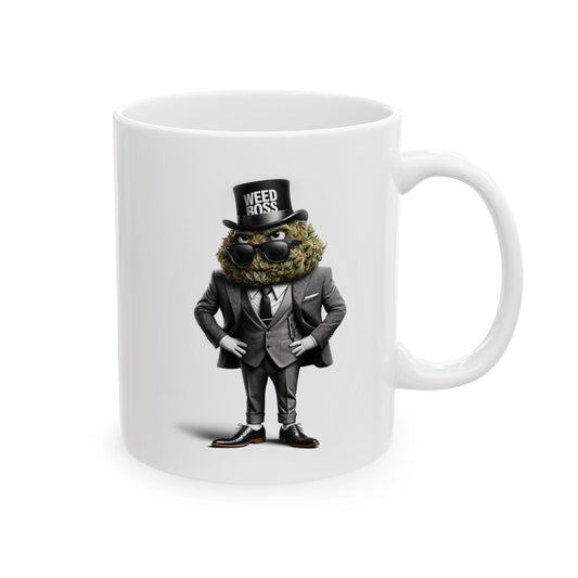 WEED BOSS - Cannabis Themed Graphic Coffee Mugs - Marijuana Mug - For CEO&#39;s and Dispensary Owners +