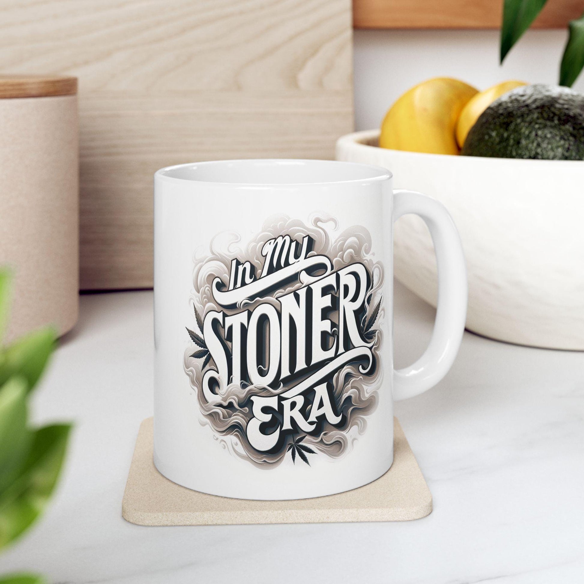 In my Stoner ERA - Coffee Mugs for Stoners, Discrete Weed Design