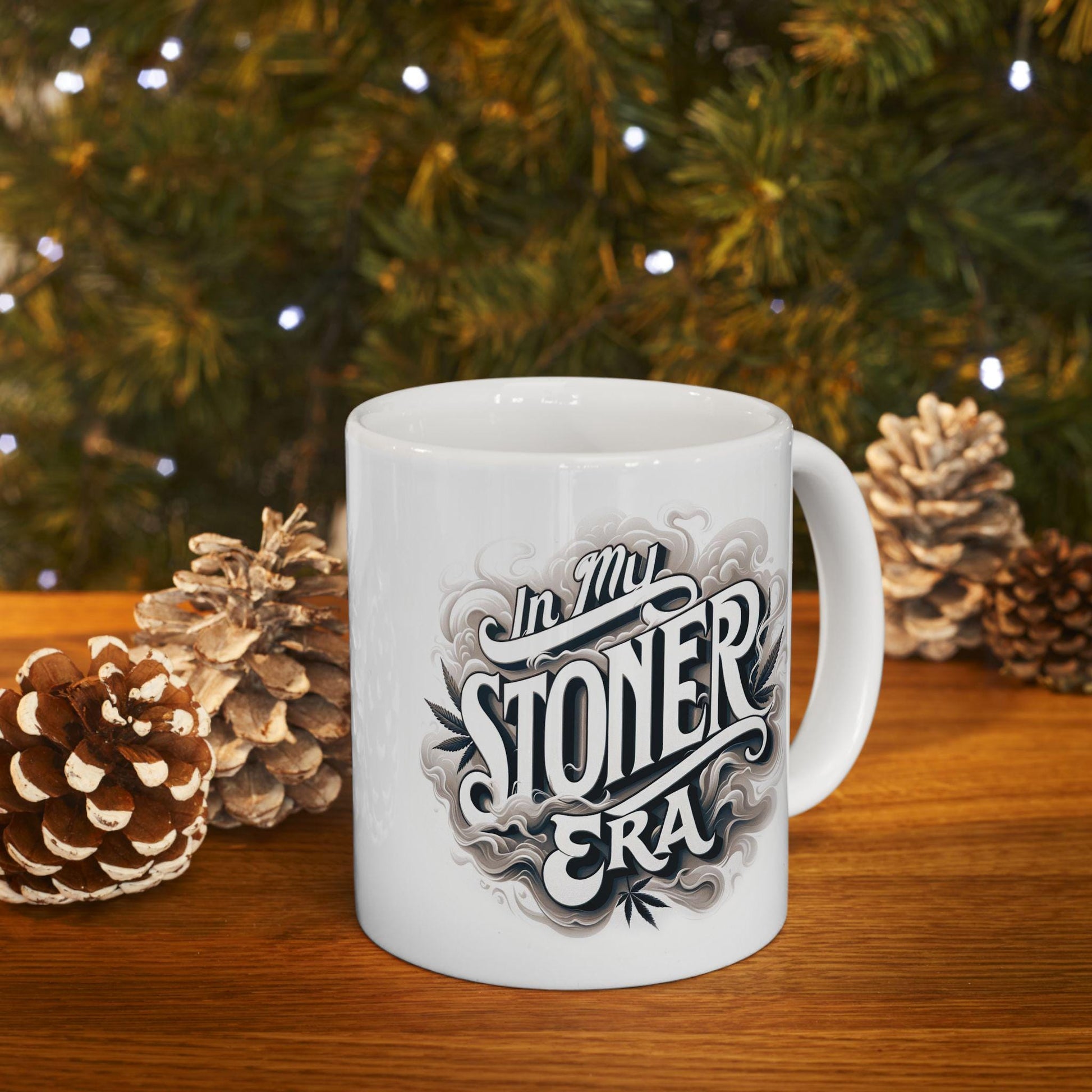 In my Stoner ERA - Coffee Mugs for Stoners, Discrete Weed Design