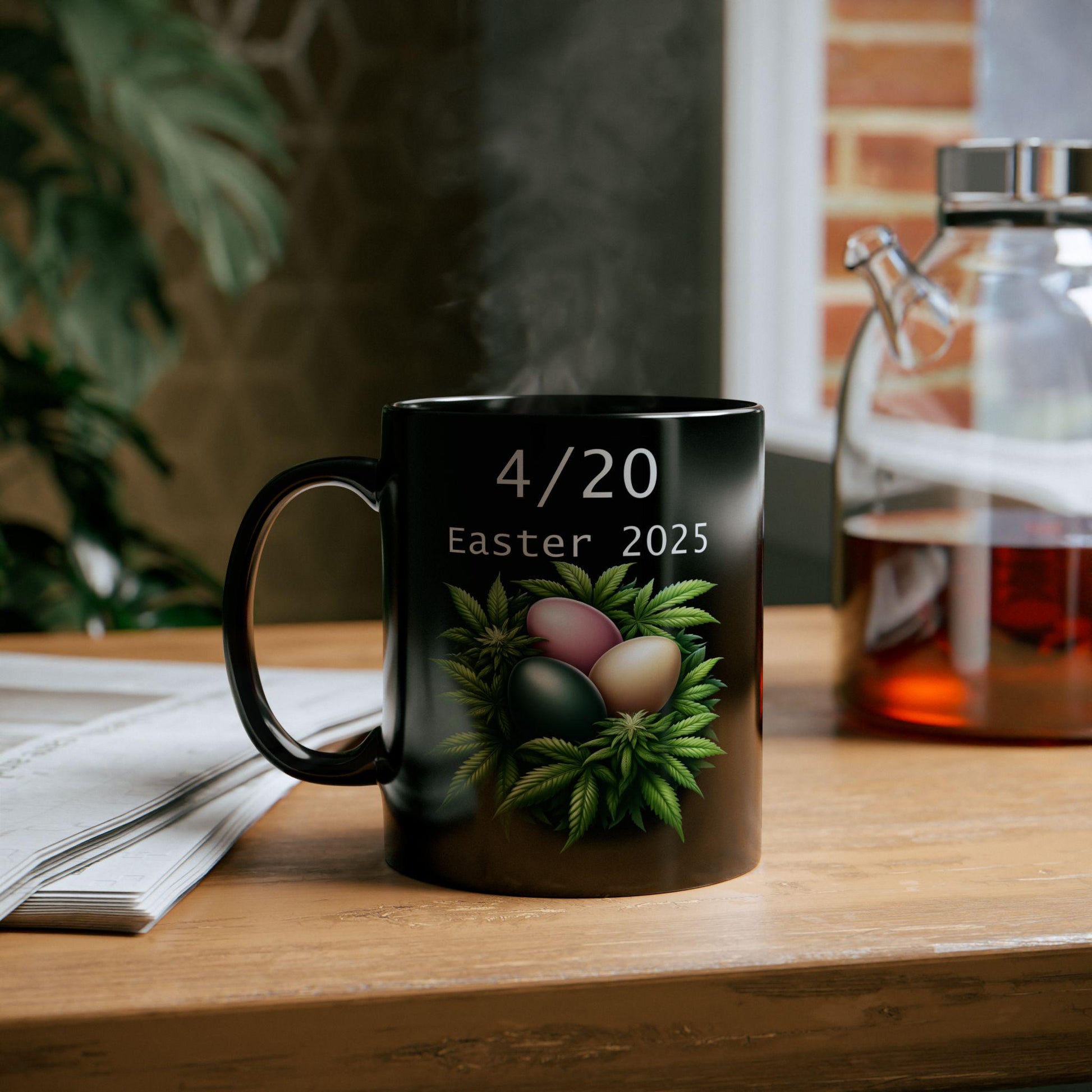 420 EASTER MUG - Weed Coffee Mug (11oz) - Easter Gift for Stoners, Weed Smokers, Growers; Wake & Bake / 420 Cannabis Mug / Easter Mug