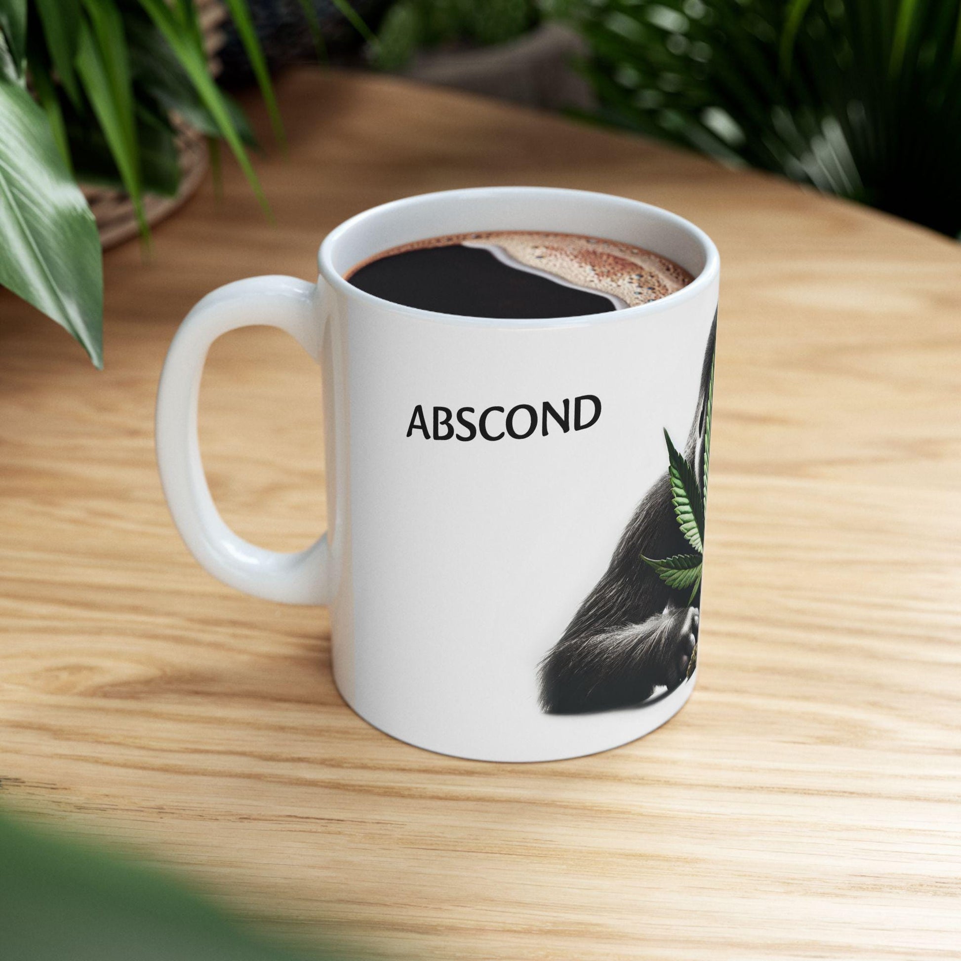 ABSCOND - (11oz) Weed Strain Coffee Mugs - Perfect Gift for Stoners, Weed Mug, Marijuana Lovers; Wake and Bake Essentials; Cannabis Decor