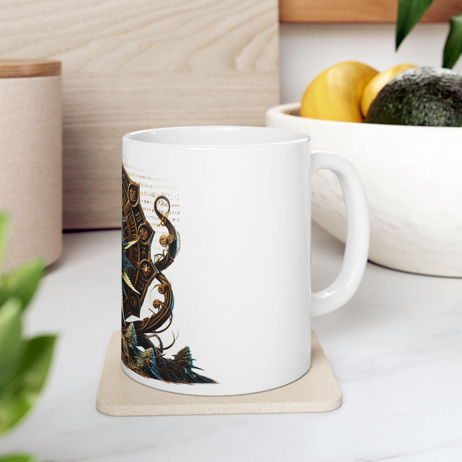 ANCIENT OG - (11oz) Weed Strain Coffee Mugs - Perfect Gift for Stoners, Weed Mug, Marijuana Gift; Wake and Bake Essentials; Cannabis Decor