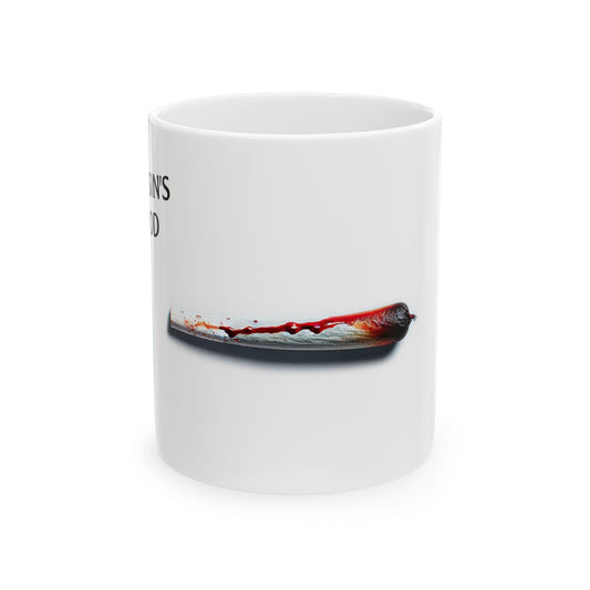 ASSASSINS BLOOD - (11oz) Weed Strain Coffee Mugs - Perfect Stoner Gift, Weed Mug, Marijuana Gift; Wake & Bake Essentials; Cannabis Decor