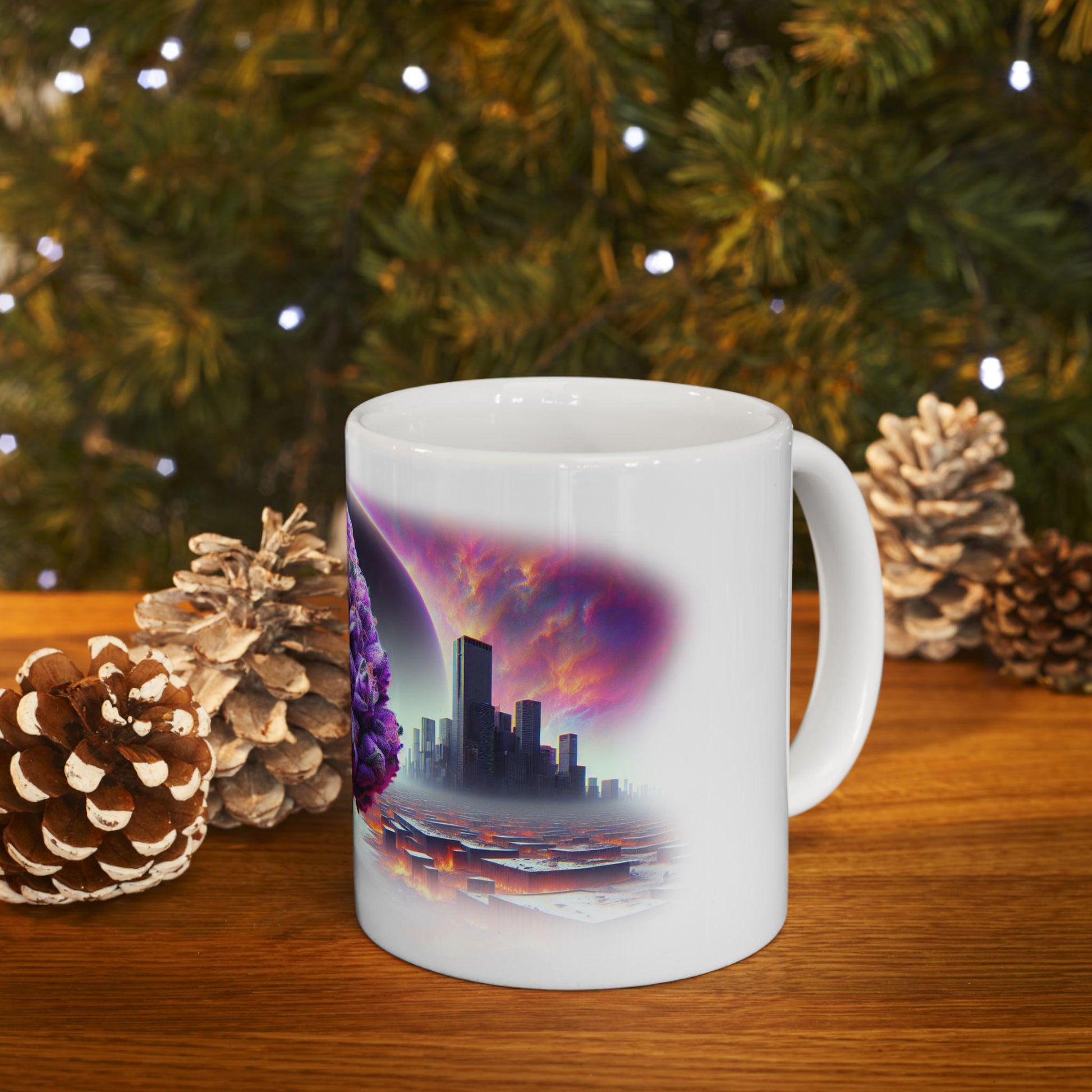 AYAHUASCA PURPLE - (11oz) Weed Strain Coffee Mugs - Perfect Stoner Gift, Weed Mug, Marijuana Gift; Wake and Bake Essentials; Cannabis Decor