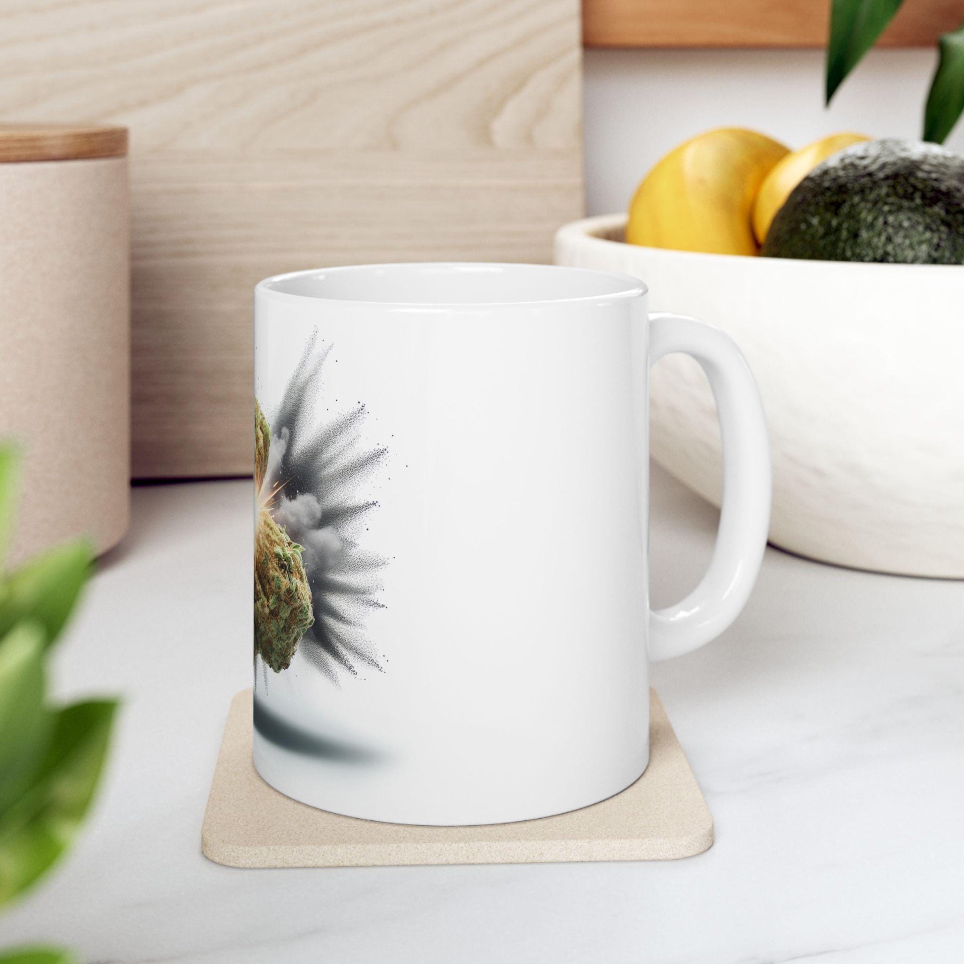 BIG BANG - (11oz) Weed Strain Coffee Mugs - Perfect Gift for Stoners, Weed Mug, Marijuana Gift; Wake and Bake Essentials; Cannabis Pot Decor