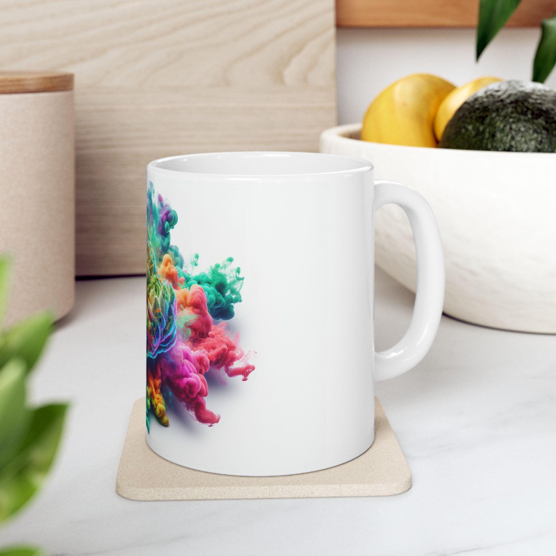 BISCOTTI ZKITTLES - (11oz) Weed Strain Coffee Mugs - Perfect Stoner Gift, Weed Mug, Marijuana Gift; Wake & Bake Essentials; Cannabis Decor