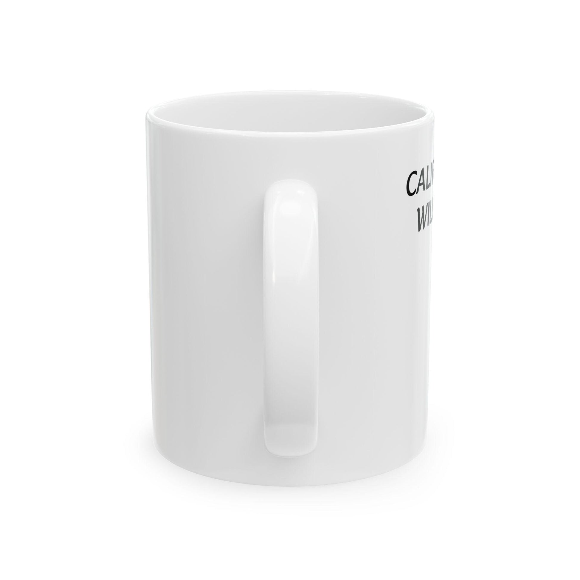 CALIFORNIA WILDFIRE - (11oz) Weed Strain Coffee Mugs - Perfect Stoner Gift, Weed Mug, Marijuana Gift; Wake & Bake Essentials; Cannabis Decor
