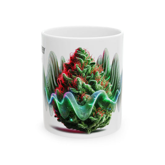 CHERRY PUNCH - (11oz) Weed Strain Coffee Mugs - Perfect Gift for Stoners, Weed Mug, Marijuana Gift; Wake and Bake Essentials; Cannabis Decor