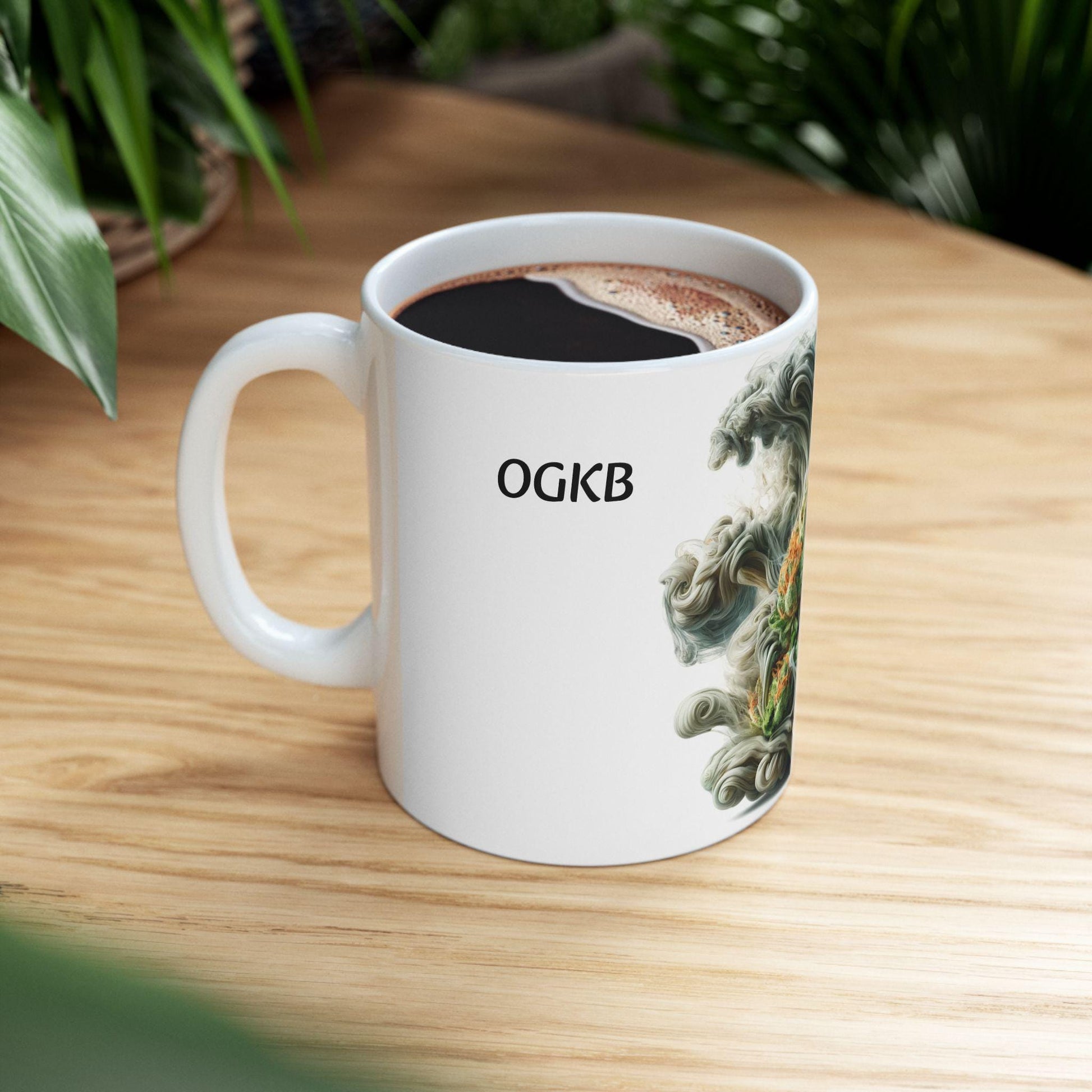 OGKB - (11oz) Weed Strain Coffee Mugs - Perfect Gift for Stoners, Weed Mug, Marijuana Gift; Wake and Bake Essentials; Cannabis Decor