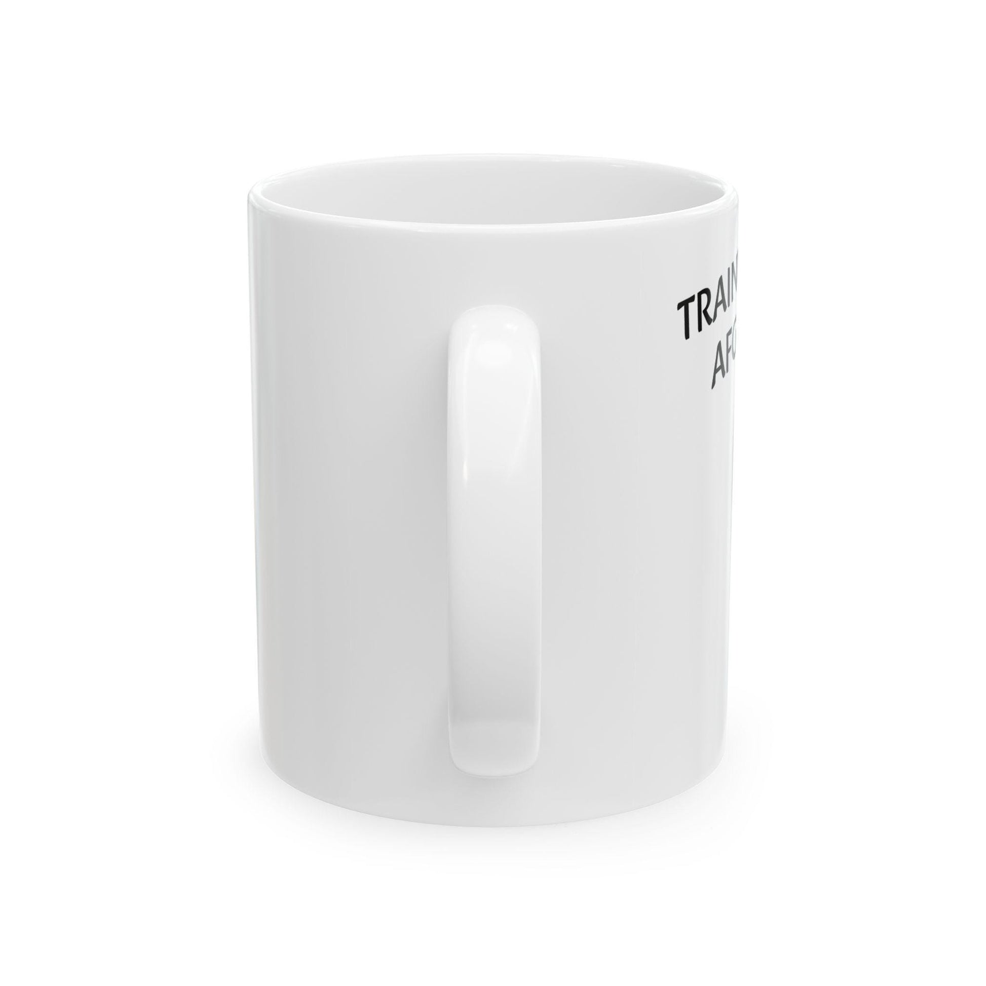 TRAINWRECK AFGHANI - (11oz) Weed Strain Coffee Mugs - Stoner Gift, Weed Mug, Marijuana Gift; Wake & Bake Essentials; Cannabis Pot Decor