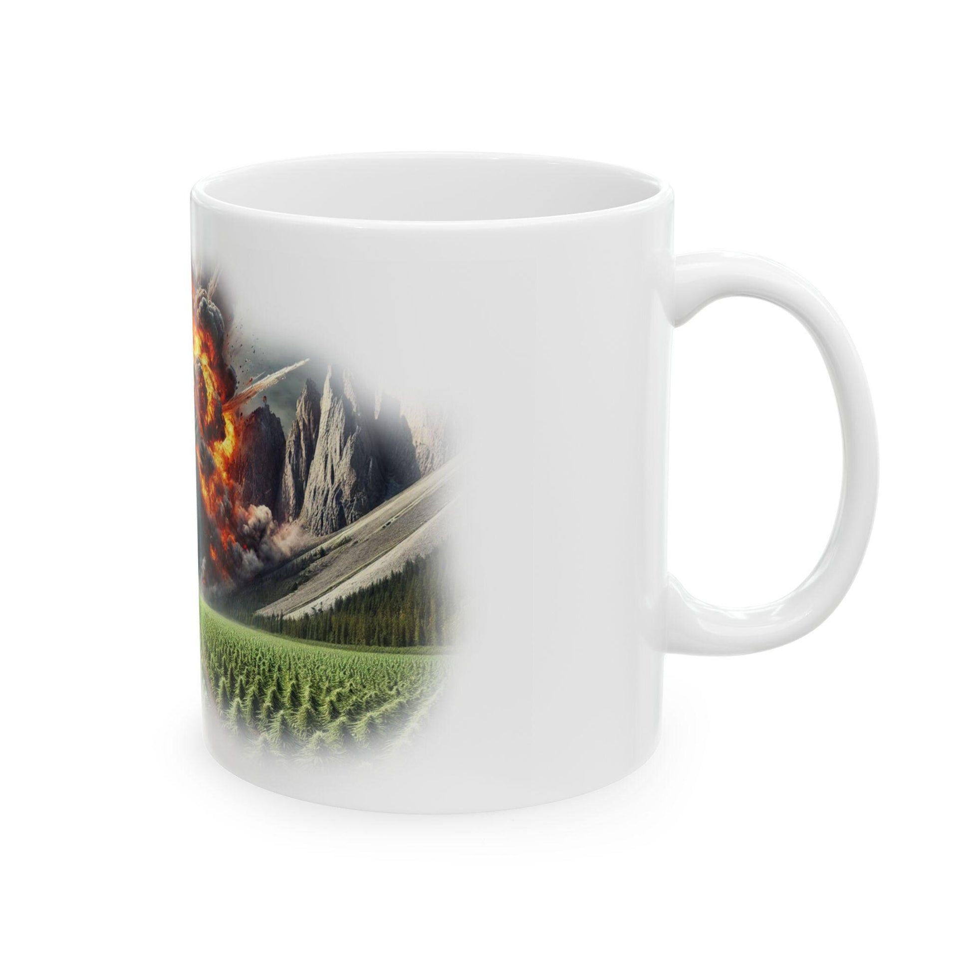 TRAINWRECK AFGHANI - (11oz) Weed Strain Coffee Mugs - Stoner Gift, Weed Mug, Marijuana Gift; Wake & Bake Essentials; Cannabis Pot Decor