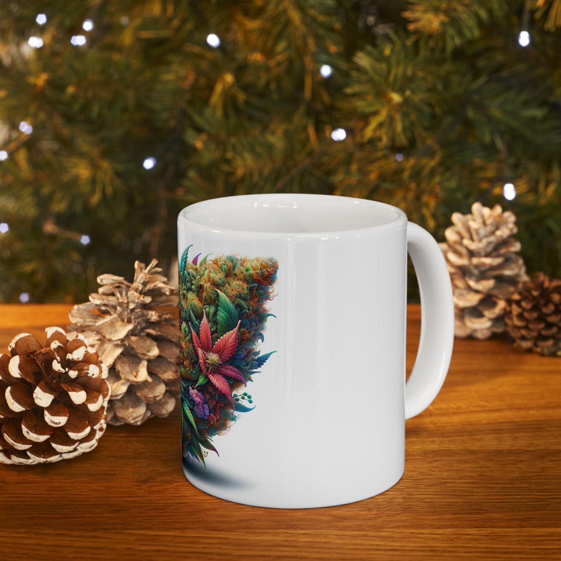 TROPICANA - (11oz) Weed Strain Coffee Mugs - Perfect Stoner Gift, Weed Mug, Marijuana Gift; Wake and Bake Essentials; Cannabis Pot Decor