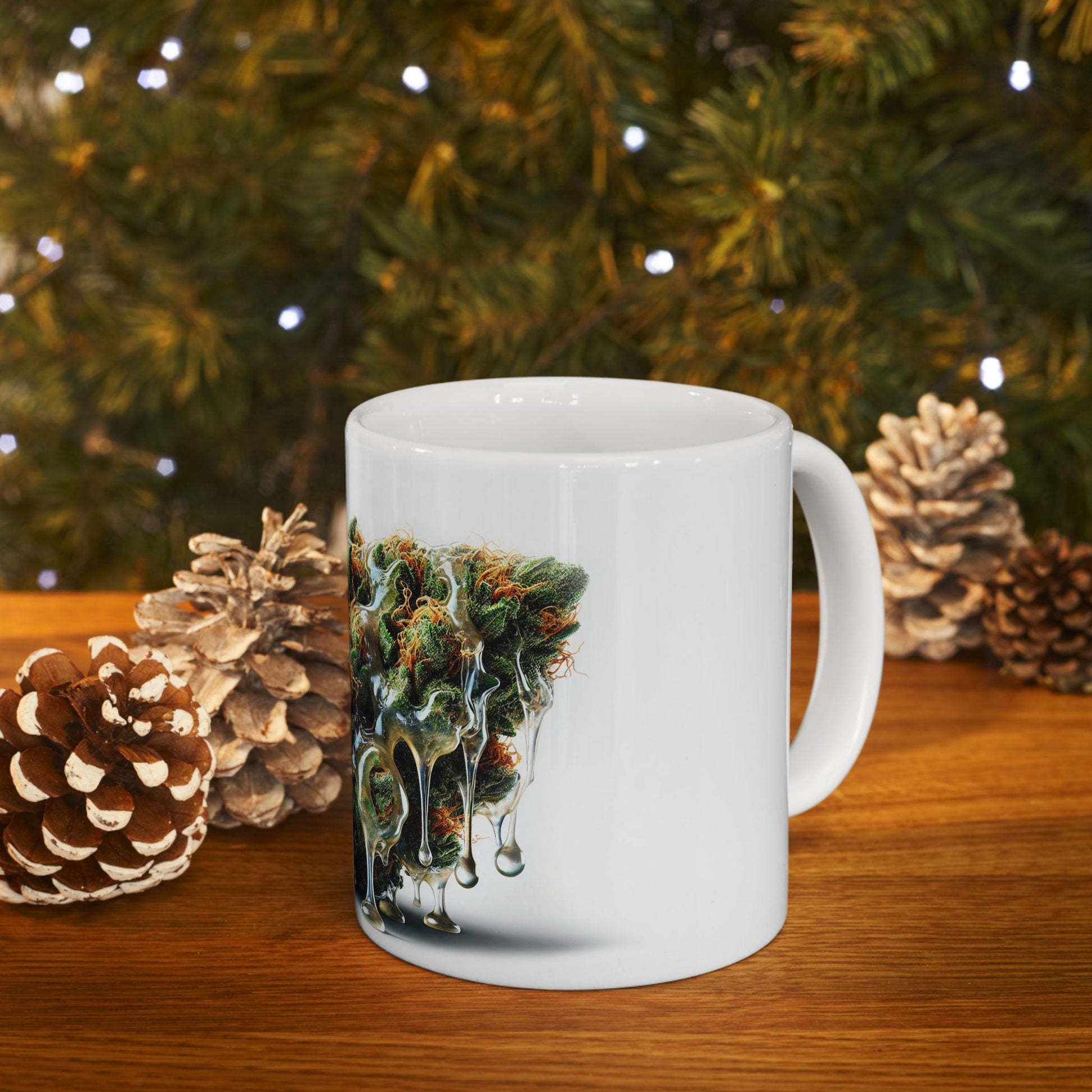 ORIGINAL GLUE - (11oz) Weed Strain Coffee Mugs - Stoner Gift, Weed Mug, Marijuana Gift; Wake and Bake Essentials; Cannabis Pot Decor