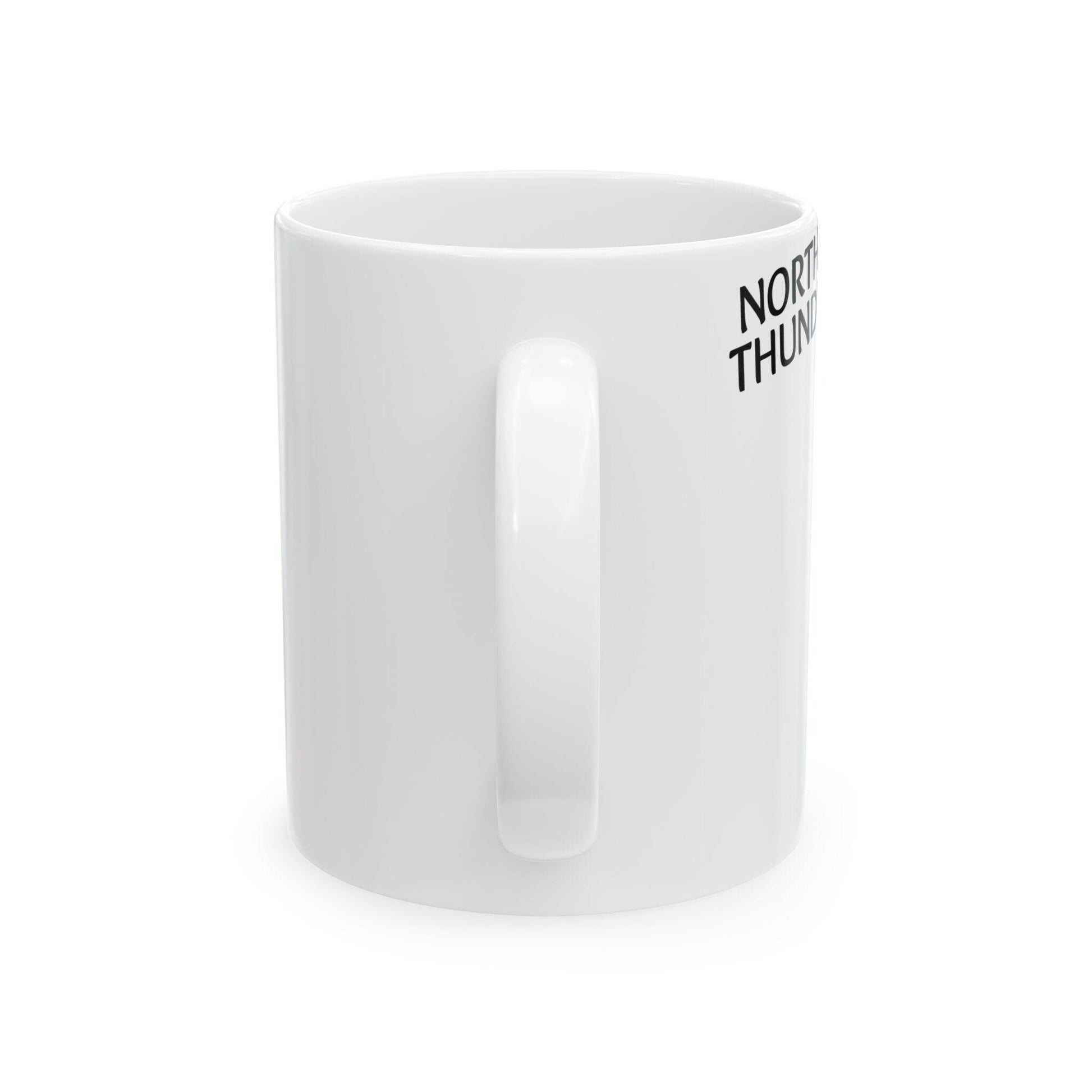 NORTH THUNDERFUCK - (11oz) Weed Strain Coffee Mugs - Stoner Gift, Weed Mug, Marijuana Gift; Wake and Bake Essentials; Cannabis Pot Decor