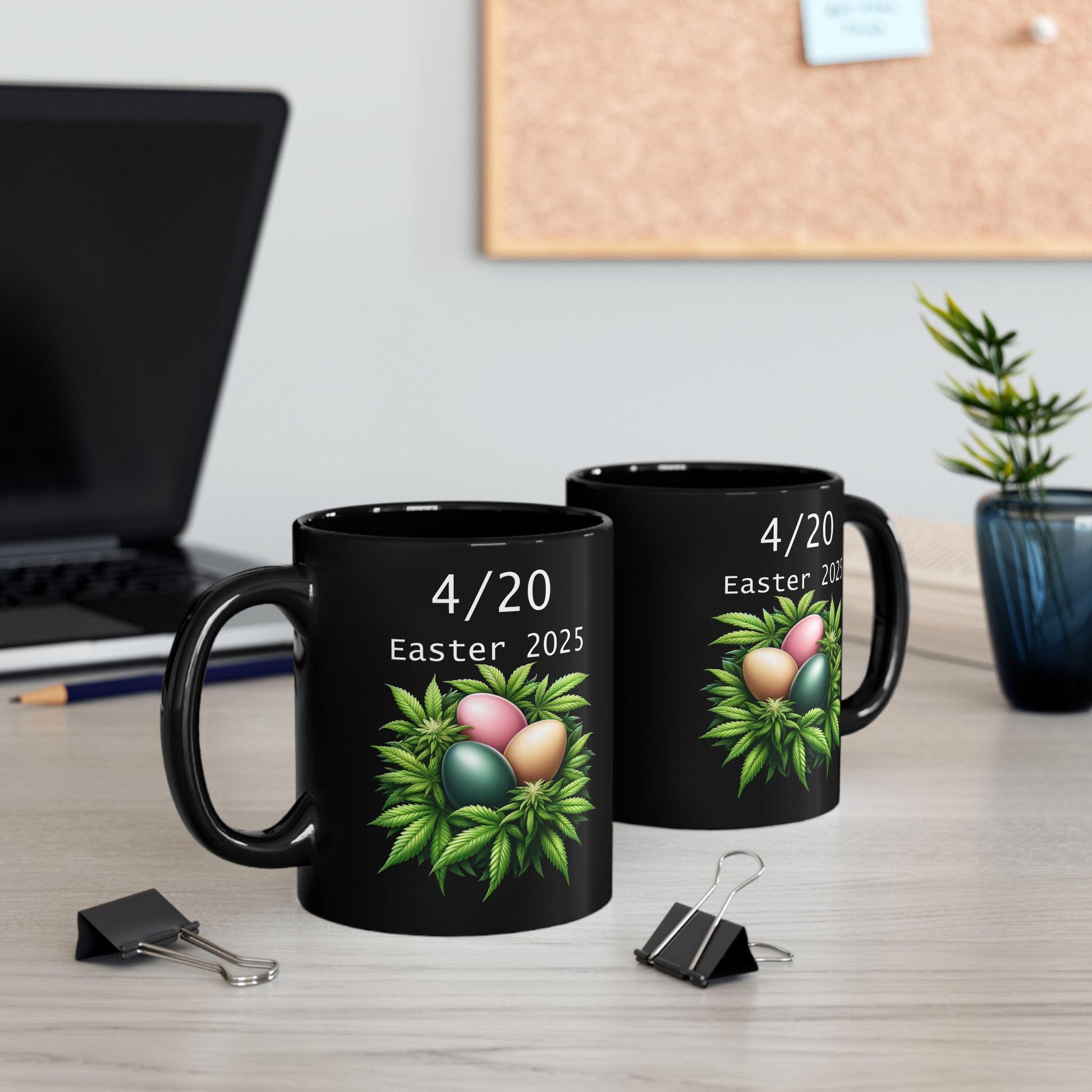 420 EASTER MUG - Weed Coffee Mug (11oz) - Easter Gift for Stoners, Weed Smokers, Growers; Wake & Bake / 420 Cannabis Mug / Easter Mug