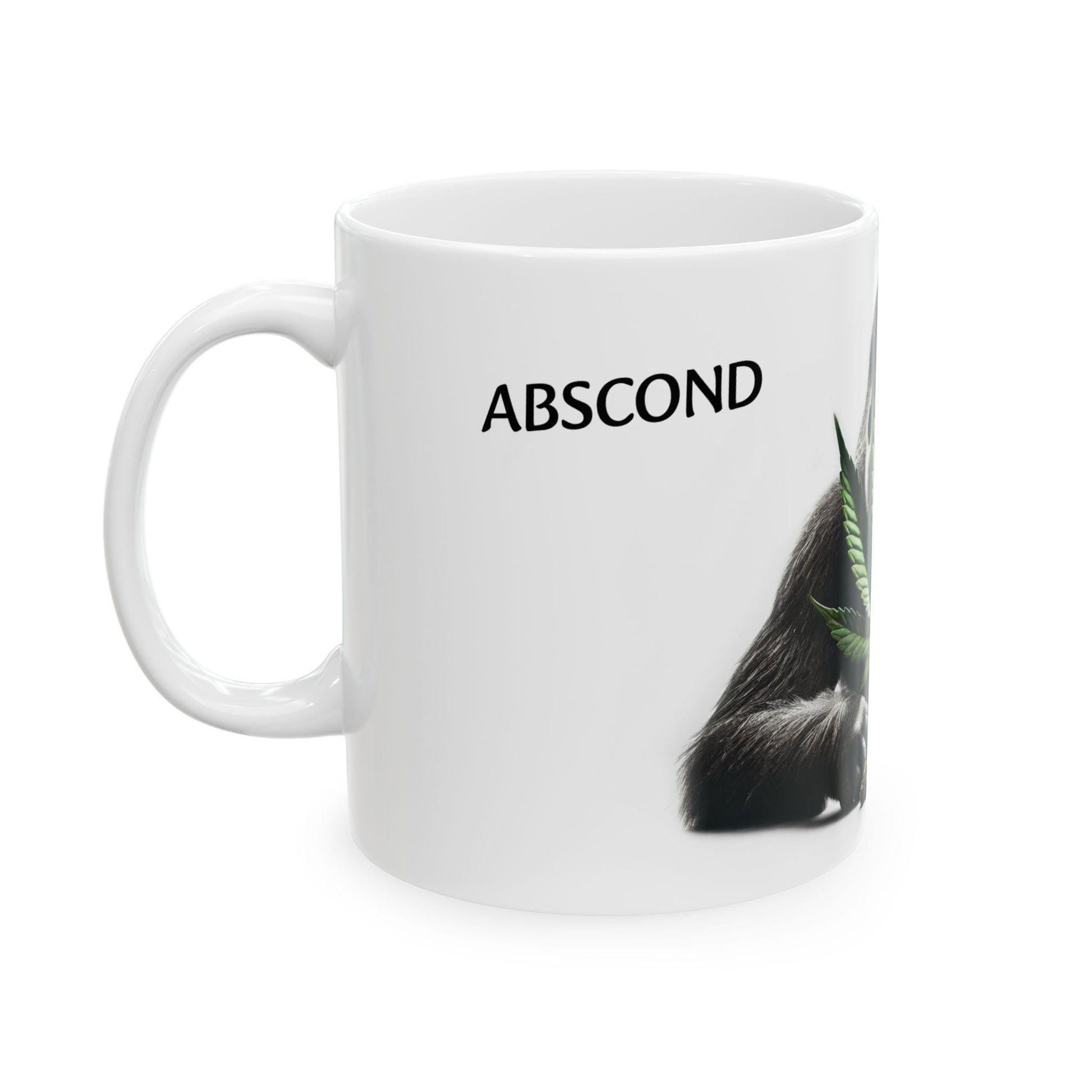 ABSCOND - (11oz) Weed Strain Coffee Mugs - Perfect Gift for Stoners, Weed Mug, Marijuana Lovers; Wake and Bake Essentials; Cannabis Decor