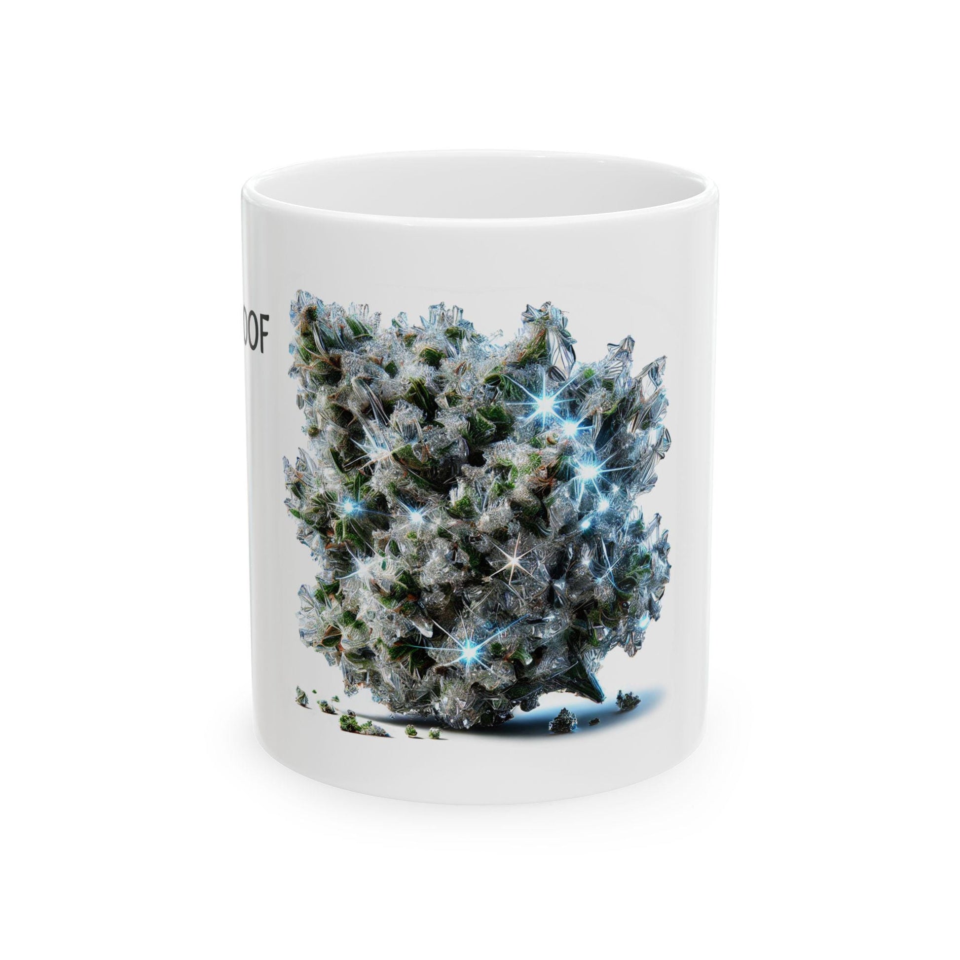 100 PROOF - (11oz) Weed Strain Coffee Mugs - Perfect Gift for Stoners, Weed Mug, Marijuana Lovers; Wake and Bake Essentials; Cannabis Decor
