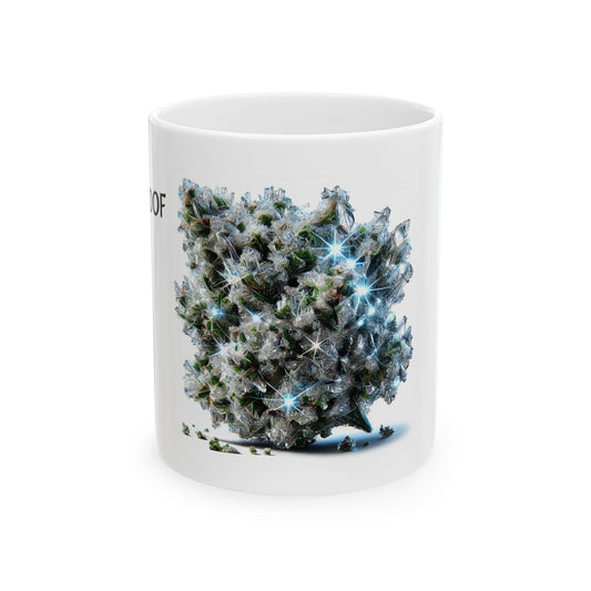 100 PROOF - (11oz) Weed Strain Coffee Mugs - Perfect Gift for Stoners, Weed Mug, Marijuana Lovers; Wake and Bake Essentials; Cannabis Decor