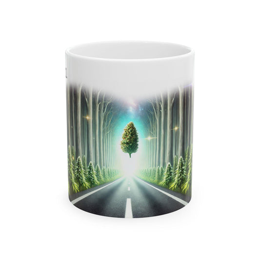 11:11 - (11oz) Weed Strain Coffee Mugs - Perfect Gift for Stoners, Weed Mug, Marijuana Lovers; Wake and Bake Essentials; Cannabis Decor