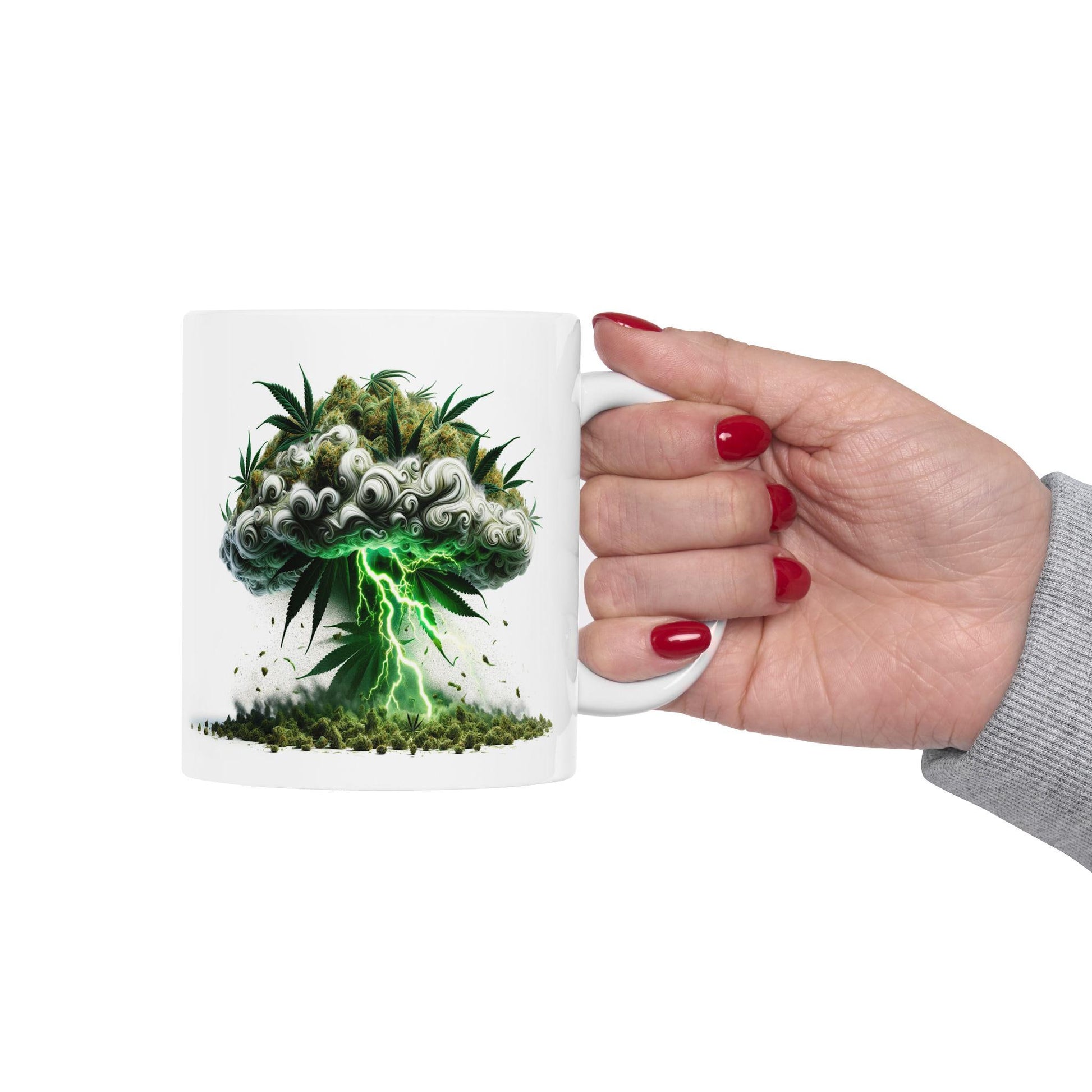 WEED Mushroom Cloud - Marijuana Coffee Mugs (11oz)
