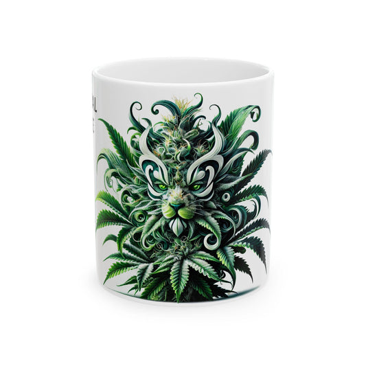 ANIMAL FACE - (11oz) Weed Strain Coffee Mugs - Perfect Gift for Stoners, Weed Mug, Marijuana Gift; Wake and Bake Essentials; Cannabis Decor