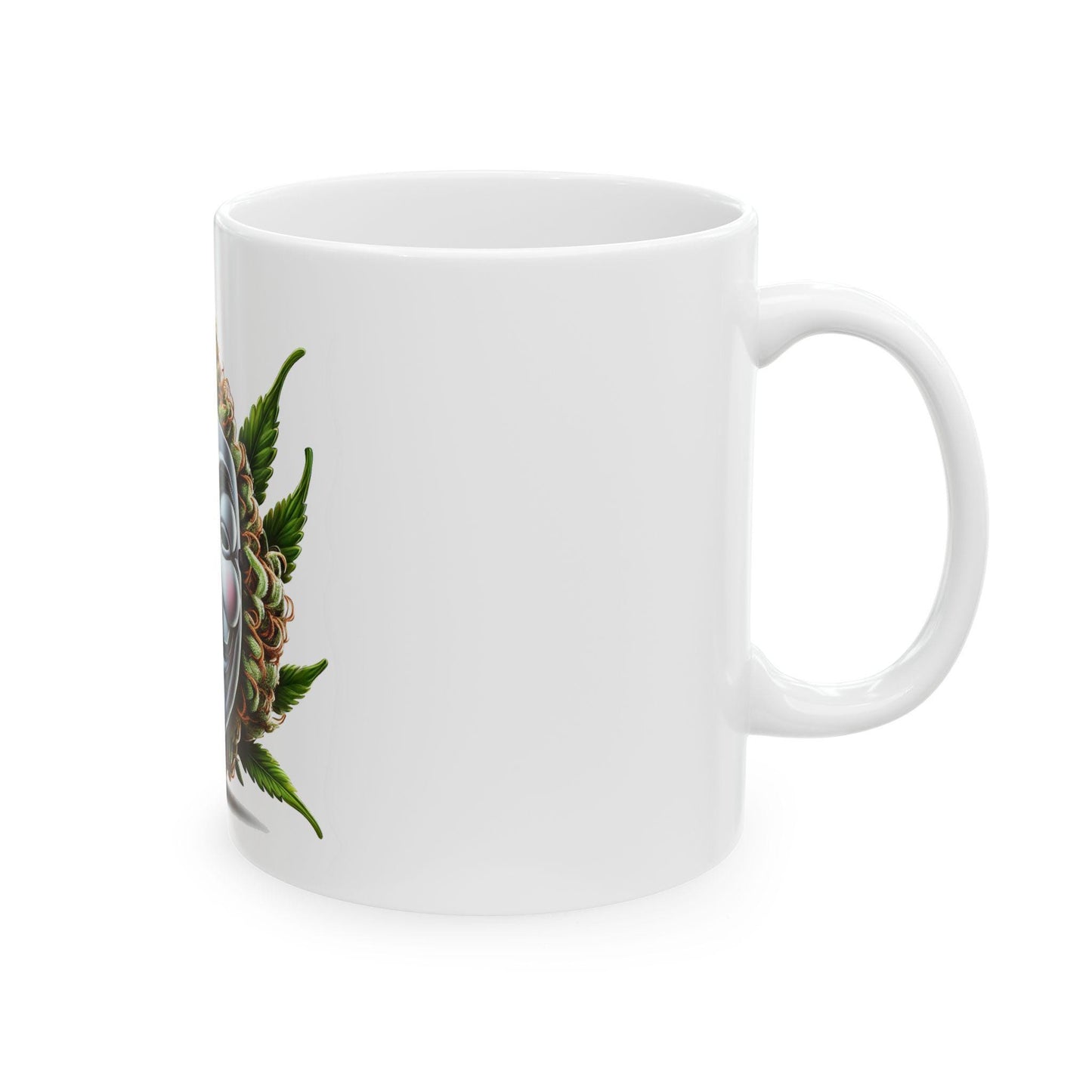 ANONYMOUS OG - (11oz) Weed Strain Coffee Mugs - Perfect Gift for Stoners, Weed Mug, Marijuana Gift; Wake and Bake Essentials; Cannabis Decor