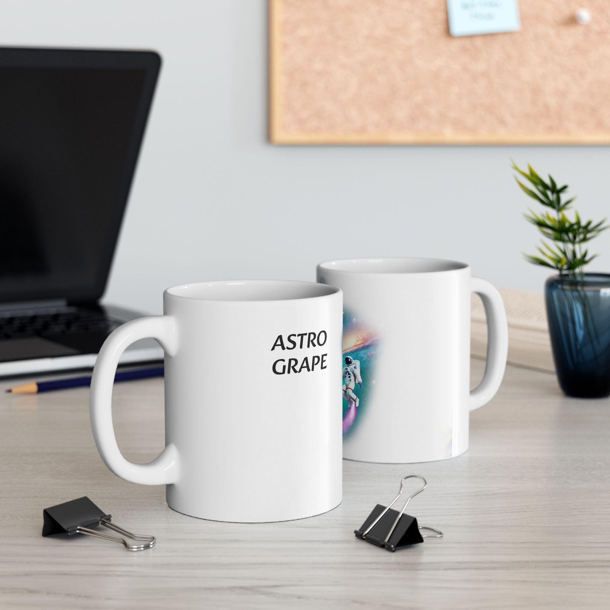 ASTRO GRAPE - (11oz) Weed Strain Coffee Mugs - Perfect Gift for Stoners, Weed Mug, Marijuana Gift; Wake and Bake Essentials; Cannabis Decor