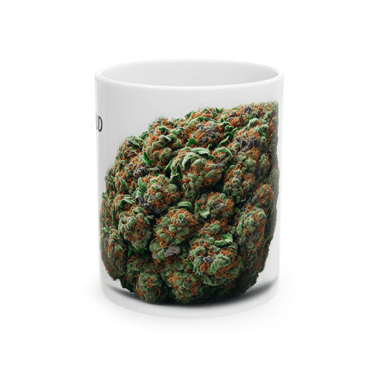 BIG BUD - (11oz) Weed Strain Coffee Mugs - Perfect Gift for Stoners, Weed Mug, Marijuana Gift; Wake and Bake Essentials; Cannabis Pot Decor