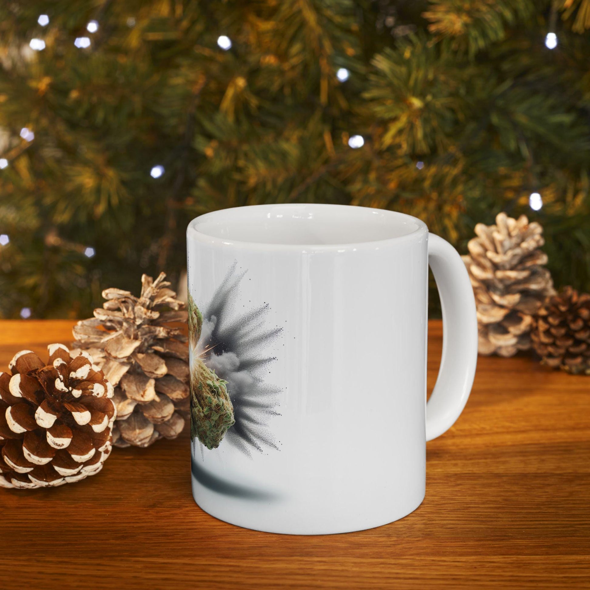 BIG BANG - (11oz) Weed Strain Coffee Mugs - Perfect Gift for Stoners, Weed Mug, Marijuana Gift; Wake and Bake Essentials; Cannabis Pot Decor