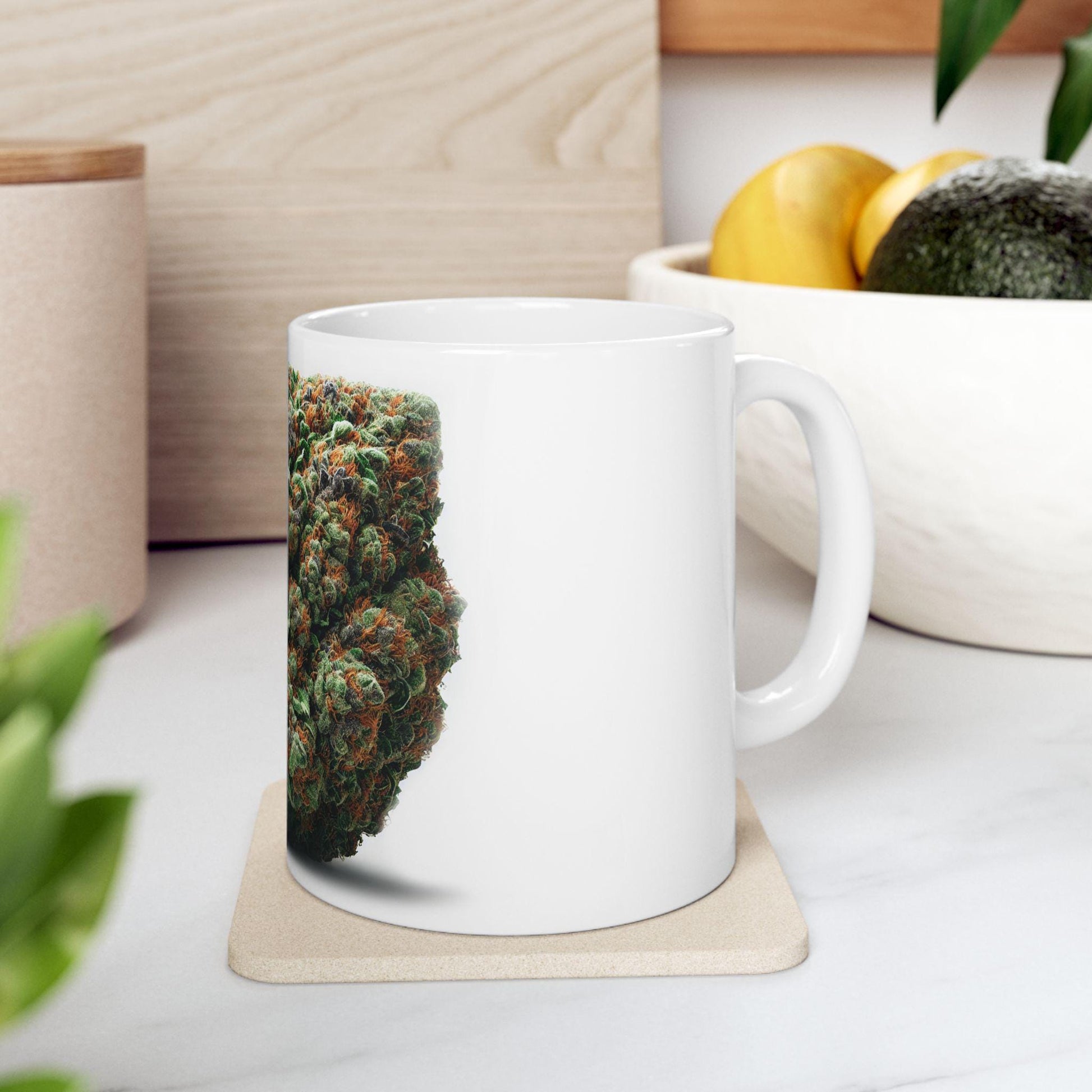 BIG BUD - (11oz) Weed Strain Coffee Mugs - Perfect Gift for Stoners, Weed Mug, Marijuana Gift; Wake and Bake Essentials; Cannabis Pot Decor