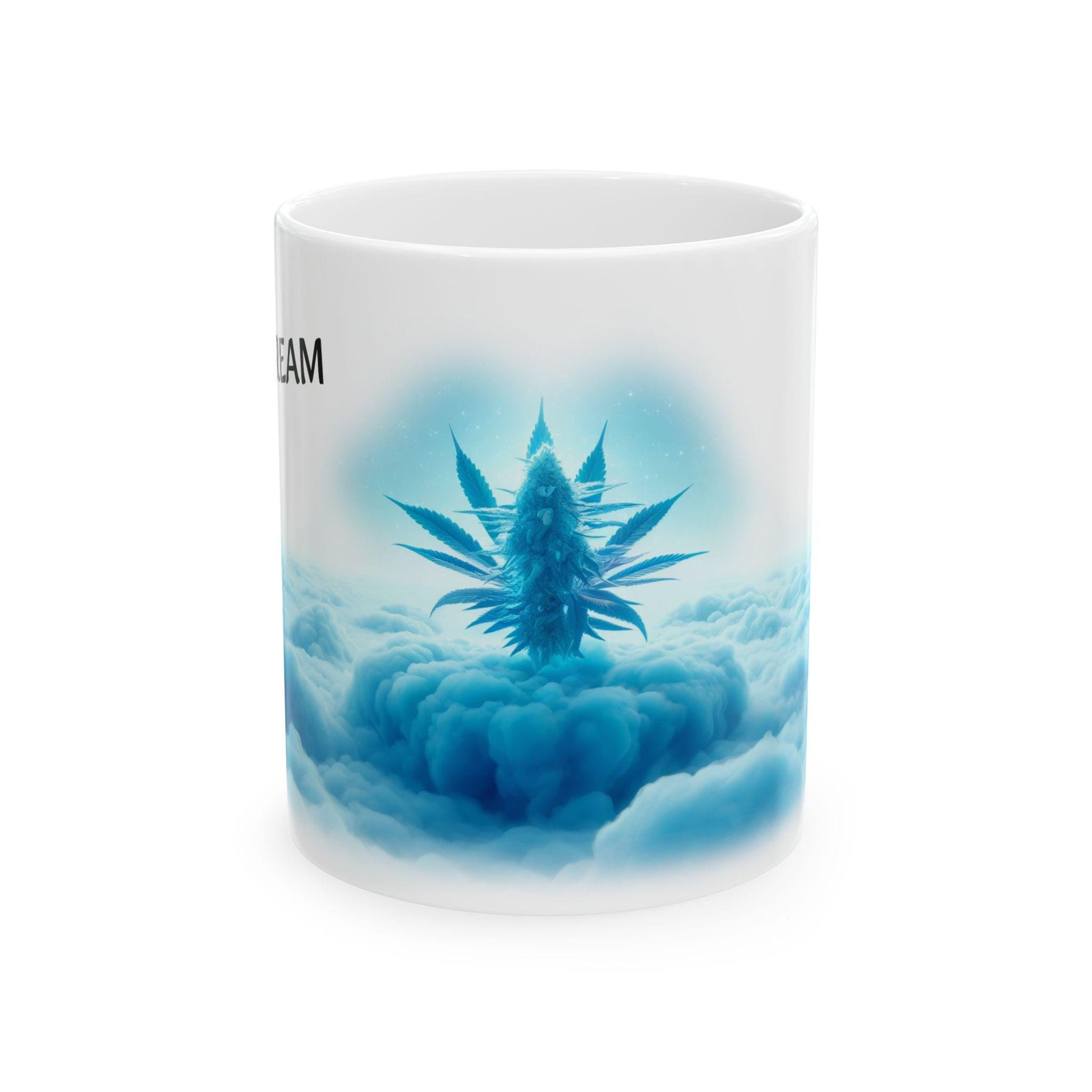 BLUE DREAM - (11oz) Weed Strain Coffee Mugs - Perfect Gift for Stoners, Weed Mug, Marijuana Gift; Wake and Bake Essentials; Cannabis Decor