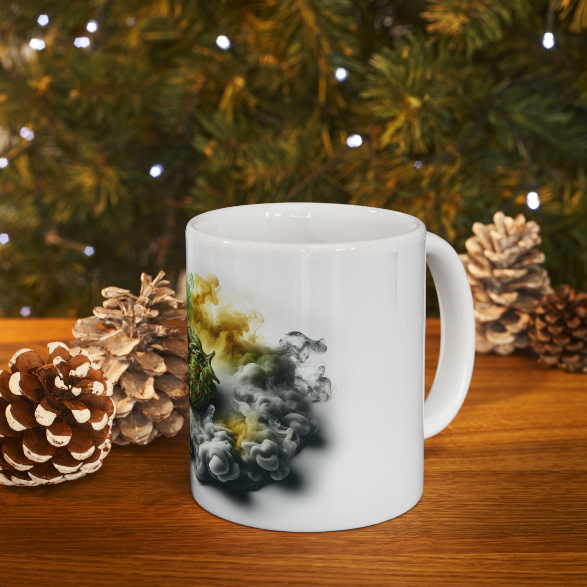 LEMON HAZE - (11oz) Weed Strain Coffee Mugs - Perfect Gift for Stoners, Weed Mug, Marijuana Gift; Wake and Bake Essentials; Cannabis Decor