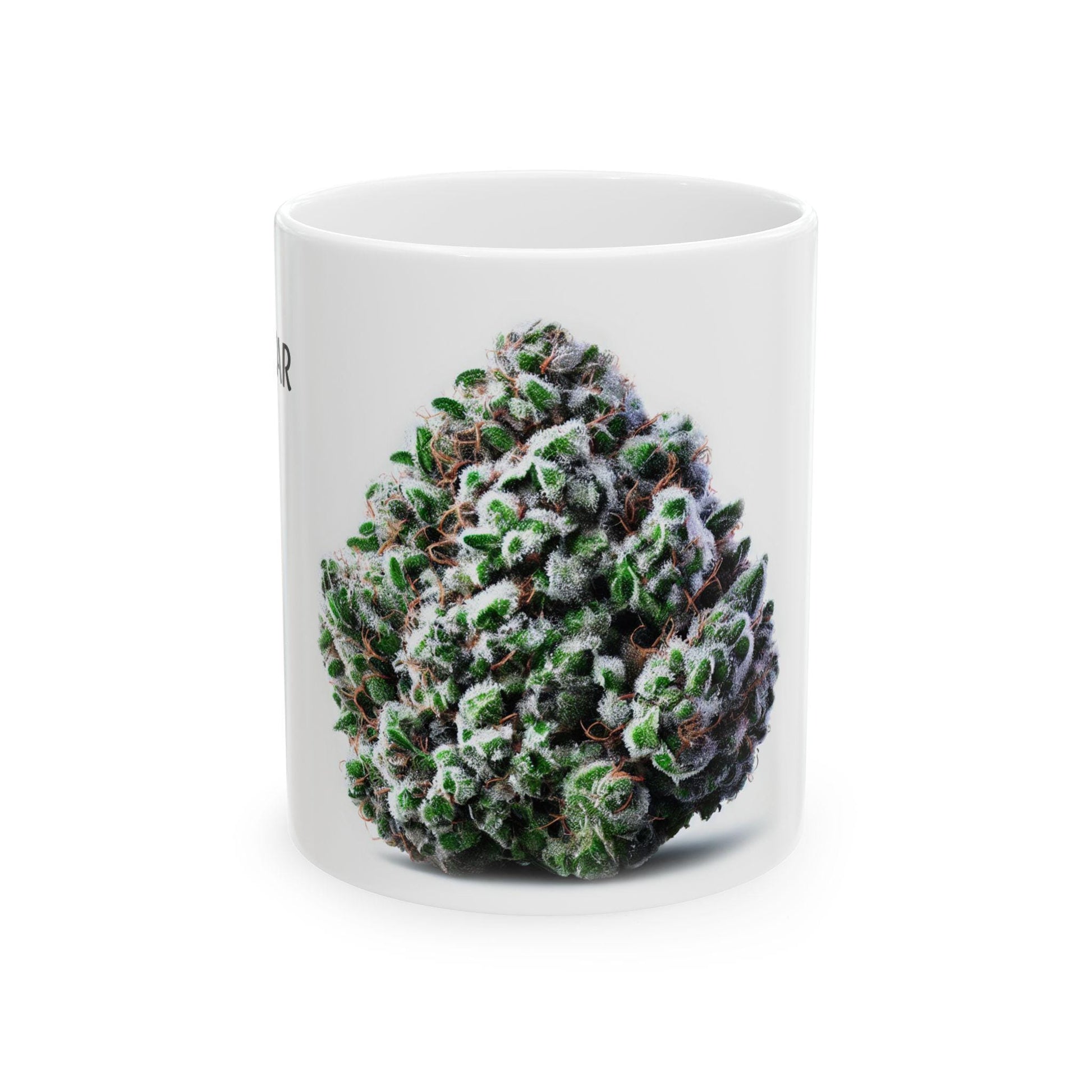 MAZAR - (11oz) Weed Strain Coffee Mugs - Perfect Gift for Stoners, Weed Mug, Marijuana Gift; Wake and Bake Essentials; Cannabis Pot Decor