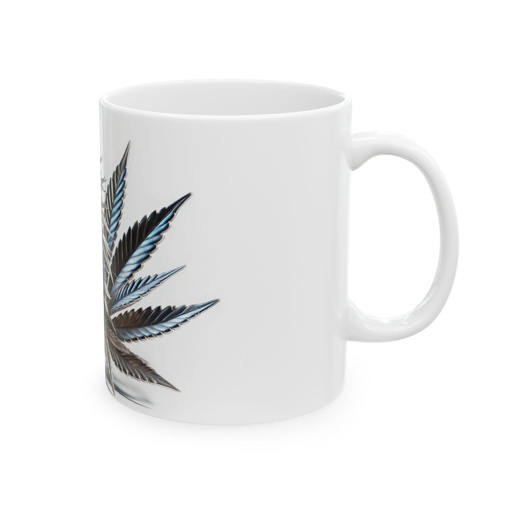 PLATINUM KUSH - (11oz) Weed Strain Coffee Mugs - Perfect Stoner Gift, Weed Mug, Marijuana Gift; Wake and Bake Essentials; Cannabis Pot Decor