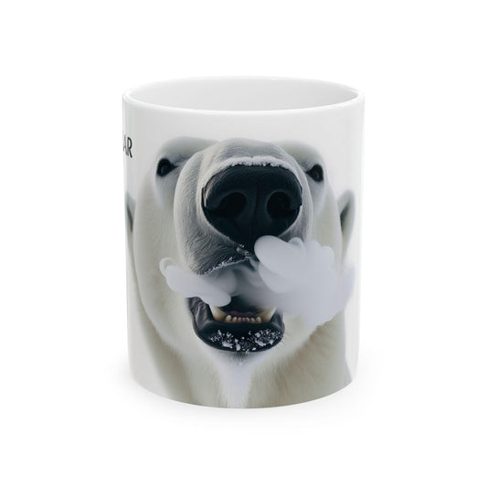 POLAR BREATH - (11oz) Weed Strain Coffee Mugs - Perfect Stoner Gift, Weed Mug, Marijuana Gift; Wake and Bake Essentials; Cannabis Pot Decor