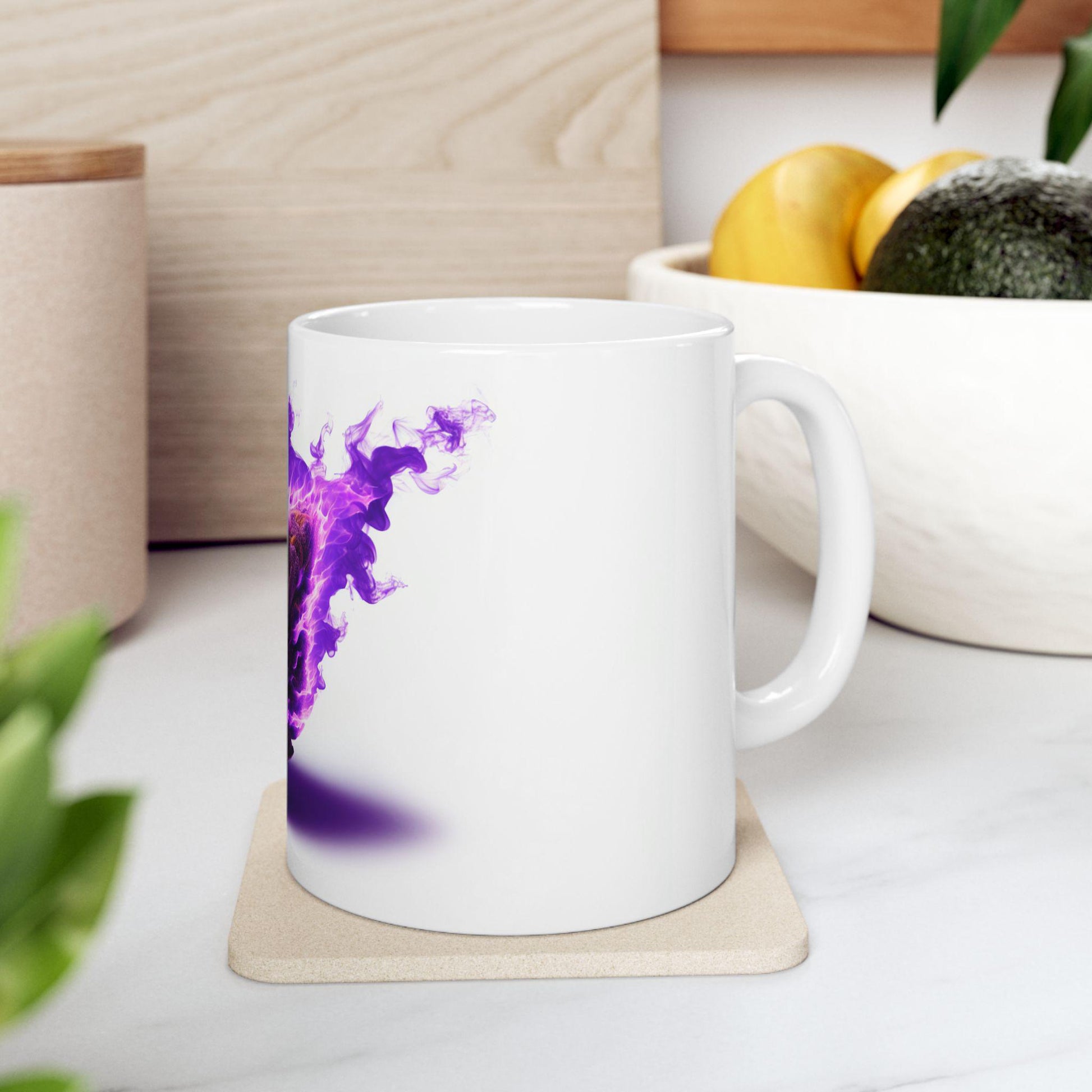 PURPLE PASSION - (11oz) Weed Strain Coffee Mugs - Stoner Gift, Weed Mug, Marijuana Gift; Wake and Bake Essentials; Cannabis Pot Decor