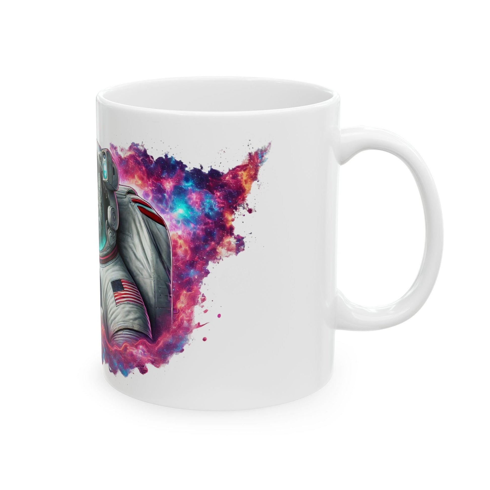 ASTRONAUT PUSSY - (11oz) Weed Strain Coffee Mugs - Stoner Gift, Weed Mug, Marijuana Gift; Wake and Bake Essentials; Cannabis Pot Decor